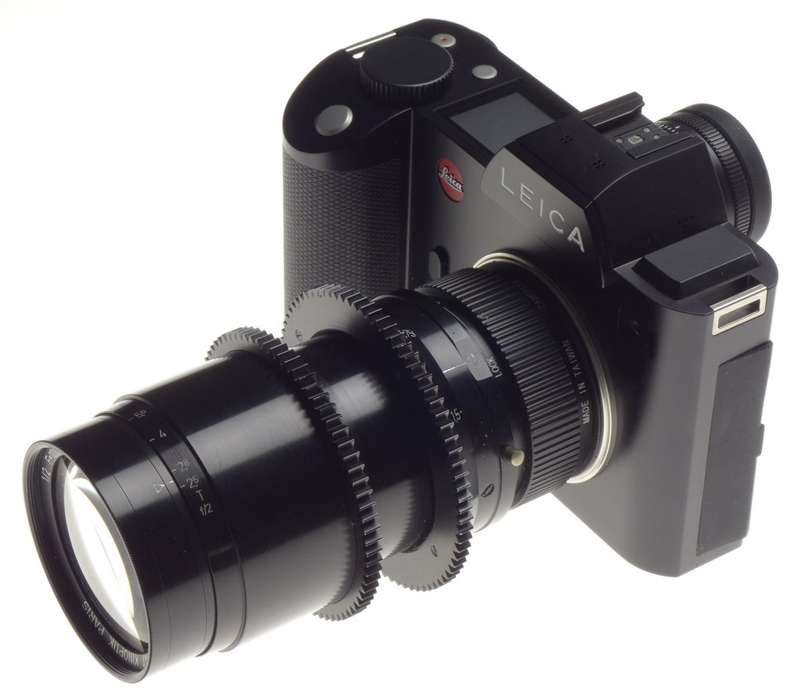 Kinoptik 1:2 f=100mm Apochromat tele camera lens 2/100mm Cameflex hood cap CLA'd