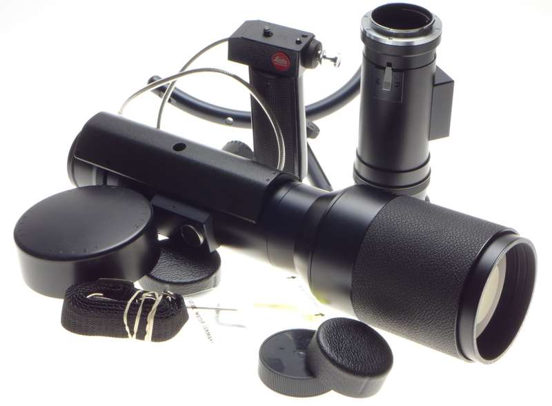 Leitz Telyt 6.8/560mm lens caps hood Leica f=560 fits M10 rifle grip complet kit