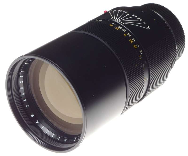 Leica Elmarit R 1:2.8/180 Leicaflex SRL camera lens f=180mm Original box 11919
