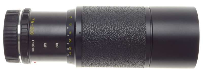 Leica Vario-Elmar-R 1:4.5/75-200mm Zoom camera lens Leitz EXCELLENT Caps filter