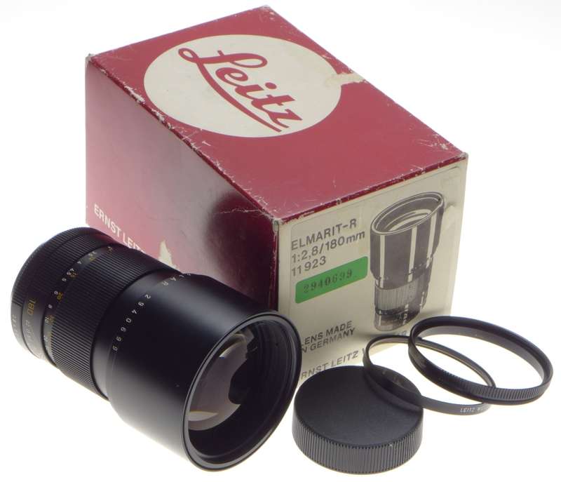 Leica Elmarit-R 1:2.8/180mm SLE Leitz Camera 11923 lens f=180mm 3 cam late model