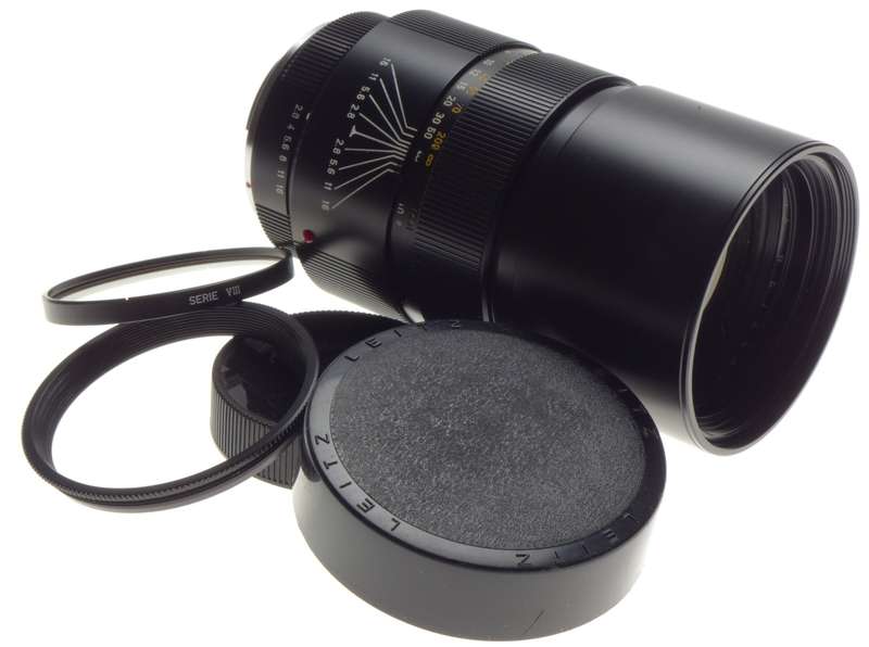 Leica Elmarit R 1:2.8/180 Leicaflex SRL camera lens f=180mm Original box 11919