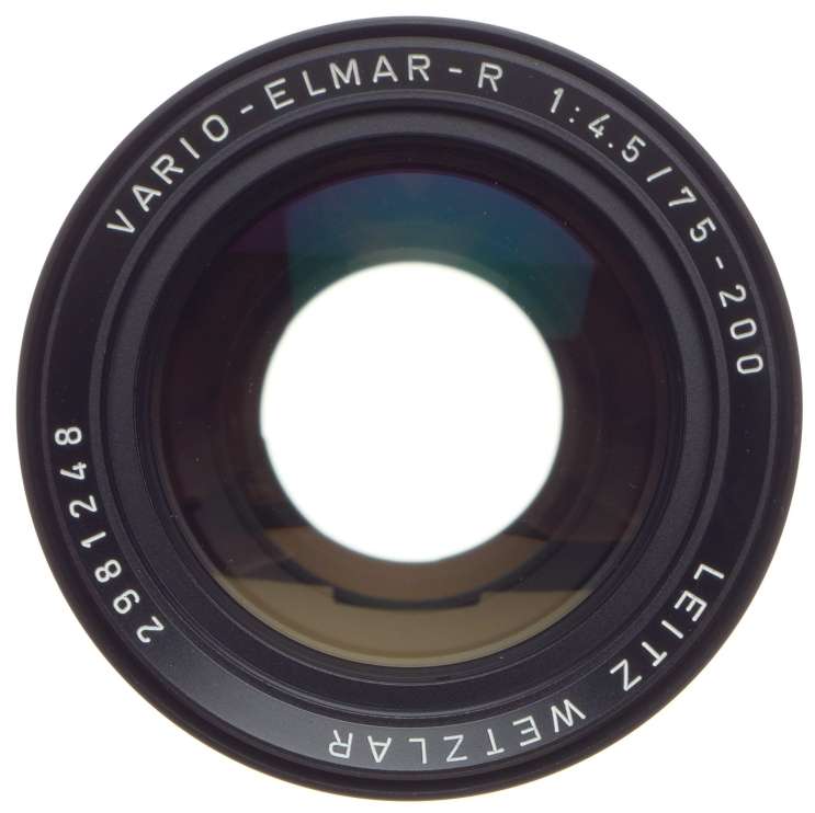 Leica Vario-Elmar-R 1:4.5/75-200mm Zoom camera lens Leitz Mint- filter UVa caps