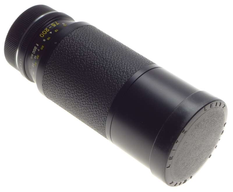 Leica Vario-Elmar-R 1:4.5/75-200mm Zoom camera lens Leitz Mint- filter UVa caps