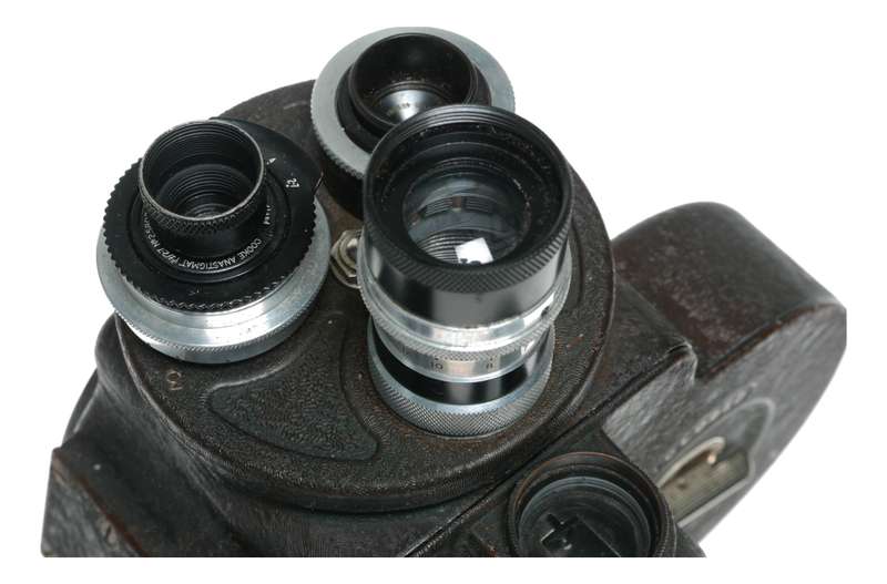 Dallmeyer Taylor Hobson Cooke film lenses Bell Howell FILMO 16mm movie camera