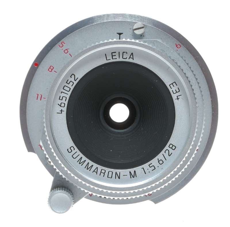 Leica Summaron-M 28 f/5.6 silver chrome 11695 LNIB 5.6/28 set