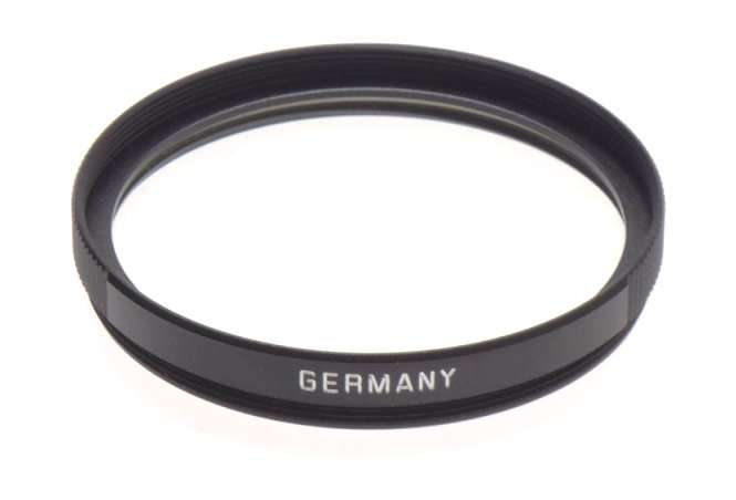 LEICA UVa 13131 CAMERA LENS FILTER EXCELLENT E39 BLACK CASED CLEAN MINT