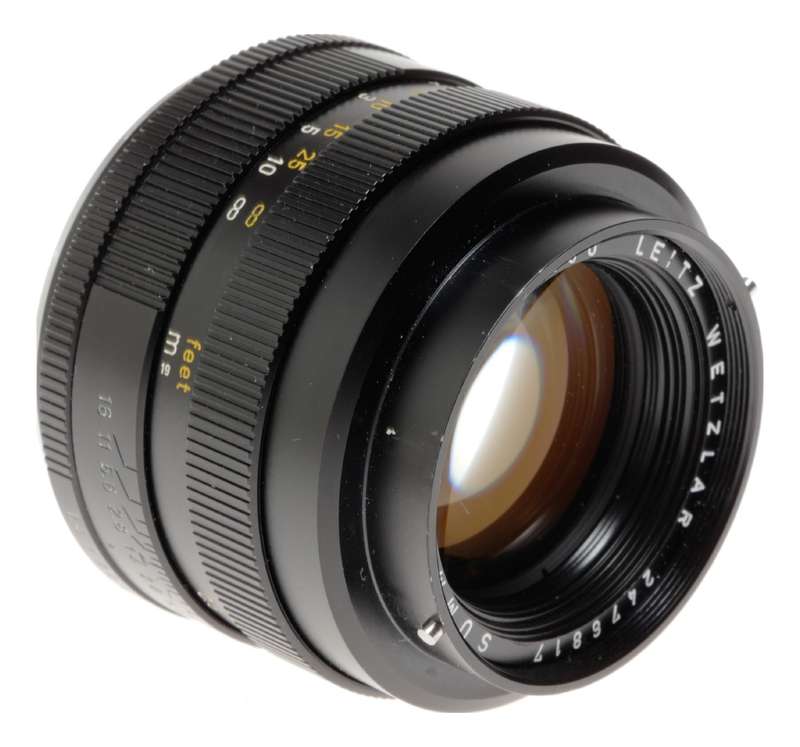 Summilux-R 1:1.4/50mm lens f=50mm Super fast Glass clean condition