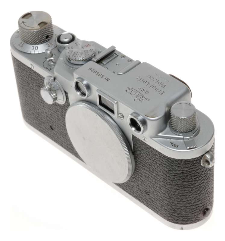 Just Serviced Leica IIIf M39 35mm vintage 3F film camera body case manual