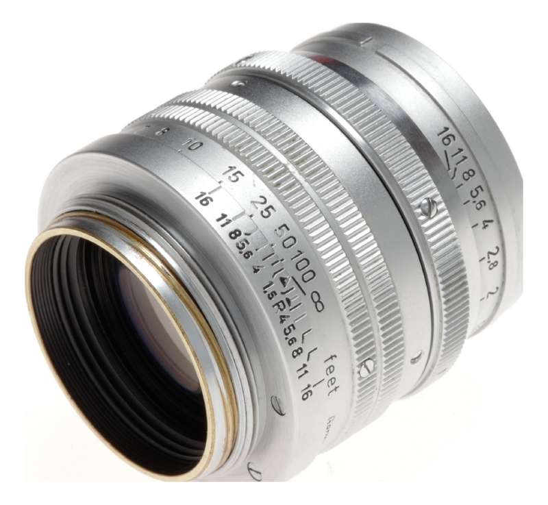 Leitz Just Serviced Leica Summarit f=5cm 1:1.5 Prime M39 RF coupled lens