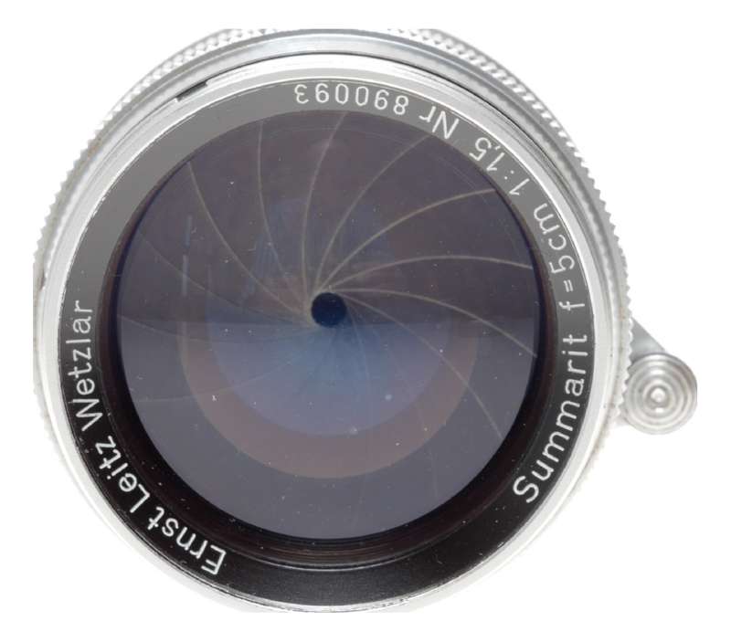 Leitz Just Serviced Leica Summarit f=5cm 1:1.5 Prime M39 RF coupled lens