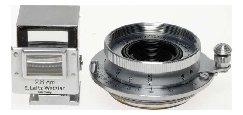Leitz Hektor f=2.8 cm 1:6.3 M39 Lens viewfinder filter caps Leica M set