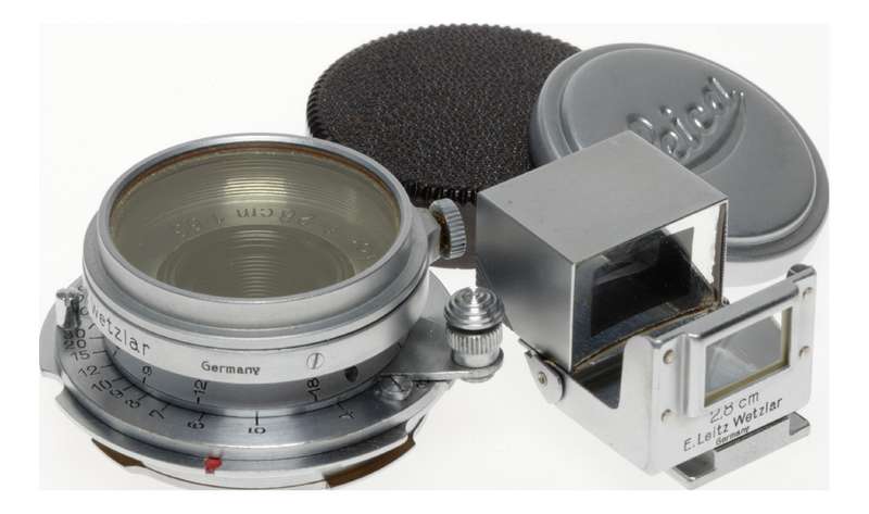 Leitz Hektor f=2.8 cm 1:6.3 M39 Lens viewfinder filter caps Leica M set