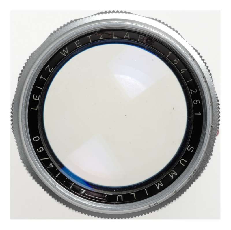 Summilux 50mm F1:1.4 with rare '20M' mark on distant scale rare 1st series