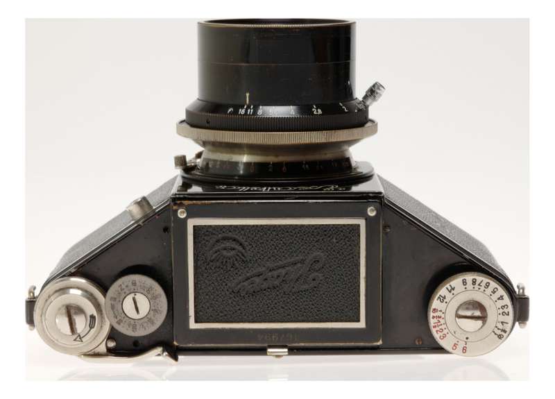 Biotar 2/80mm Zeiss Exakta Black medium format camera f=8cm 1:2 rare