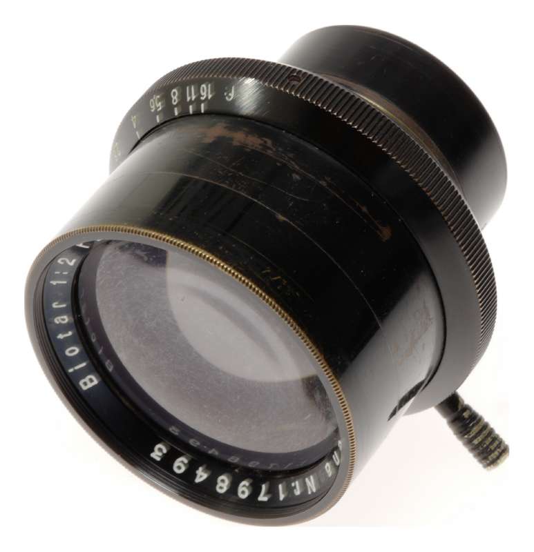 Biotar 2/80mm Zeiss Exakta Black medium format camera f=8cm 1:2 rare