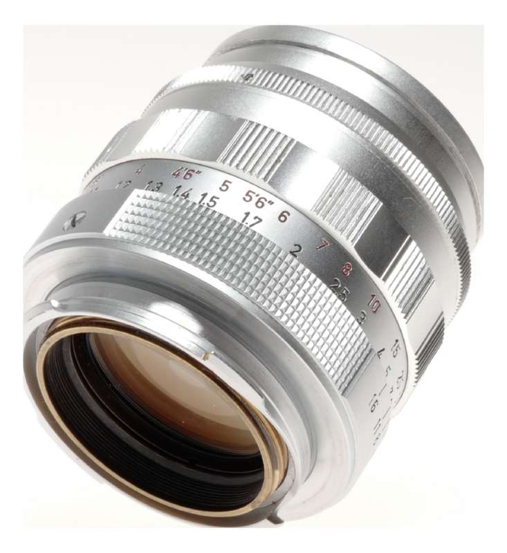Summilux 50mm F1:1.4 with rare '20M' mark on distant scale rare 1st series