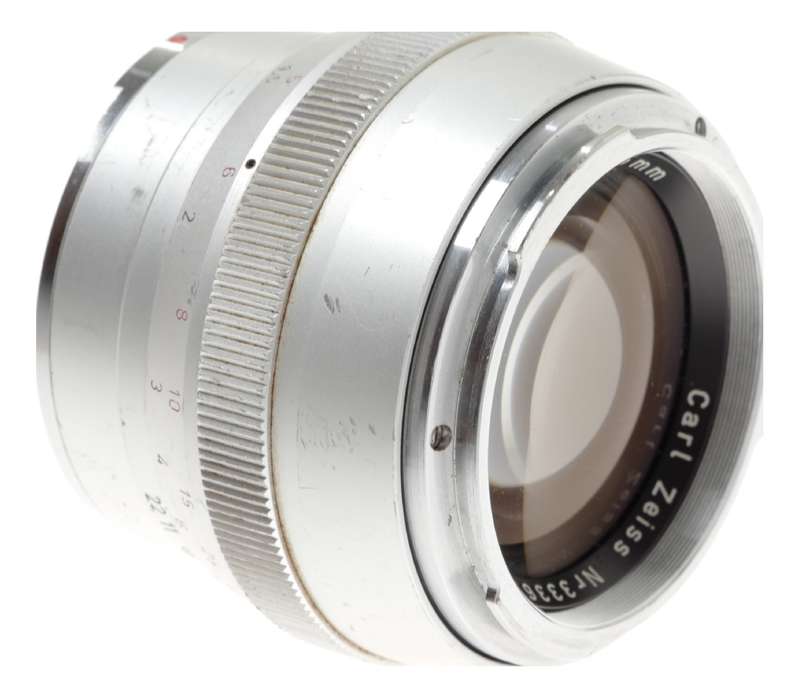 Zeiss Contarex chrome 2/85 Sonnar 1:2 f=85mm fast prime portrait lens