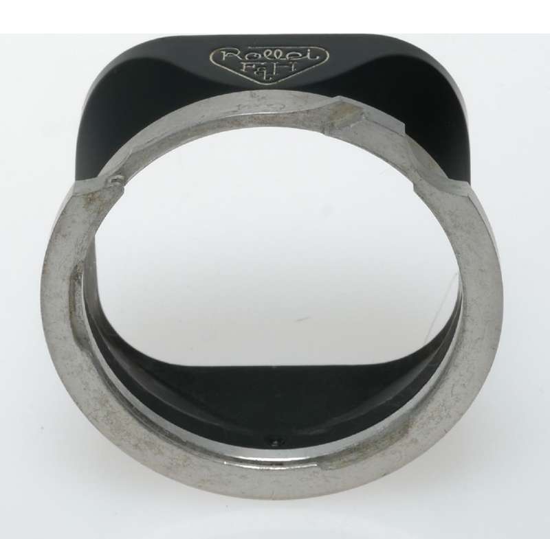 Rolleiflex TLR vintage film camera RII lens hood shade original cased