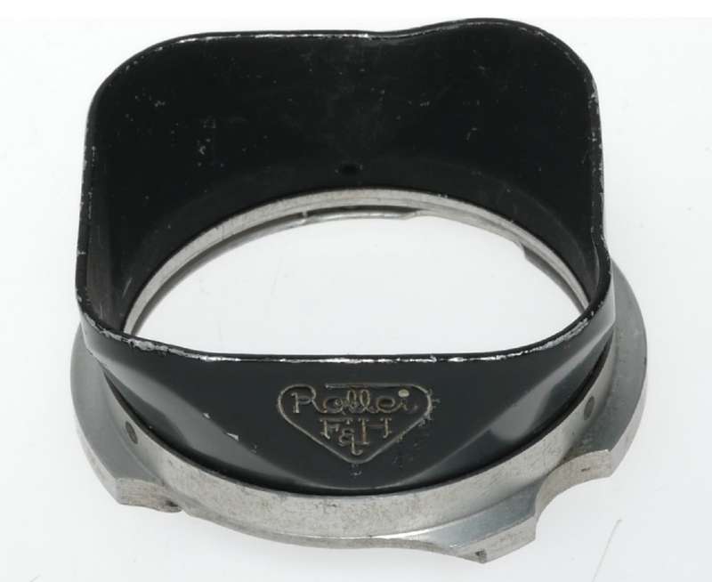 Rolleiflex TLR vintage film camera lens hood shade original cased RII used