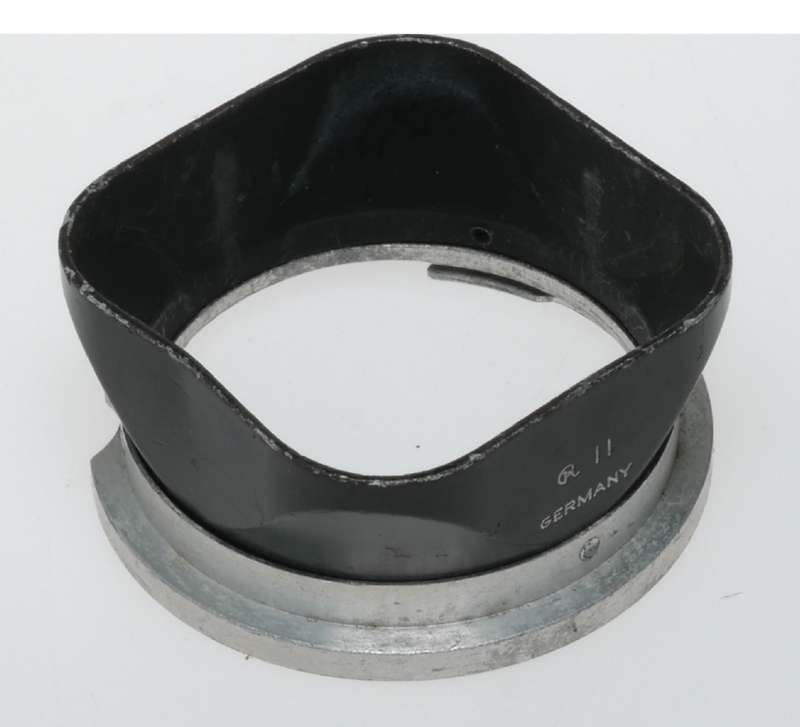 Rolleiflex TLR vintage film camera shade lens hood used RII black twist on type