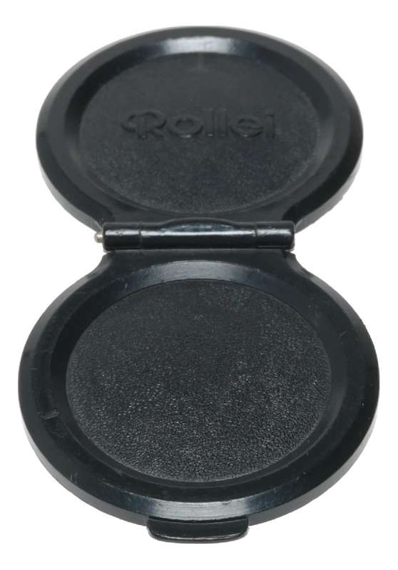 Rolleiflex TLR vintage film camera black lens cap flip up type Rollei original