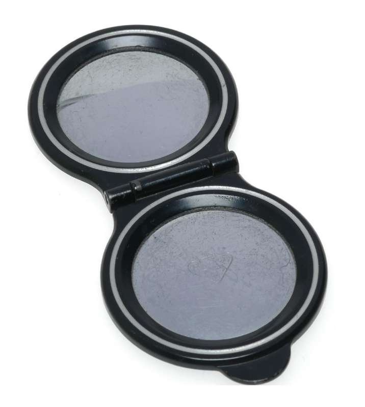Rolleiflex TLR vintage film camera retro lens cap flip up type chrome