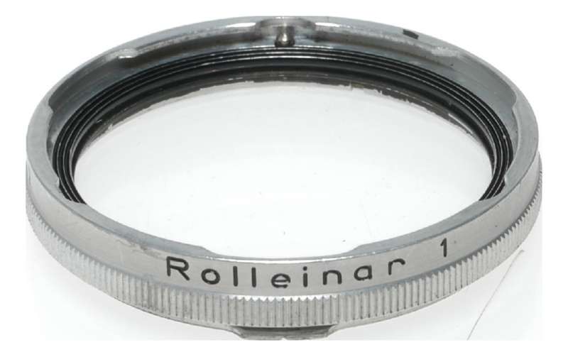 Rolleiflex TLR vintage film camera Rolleinar I RII close up filter in pouch
