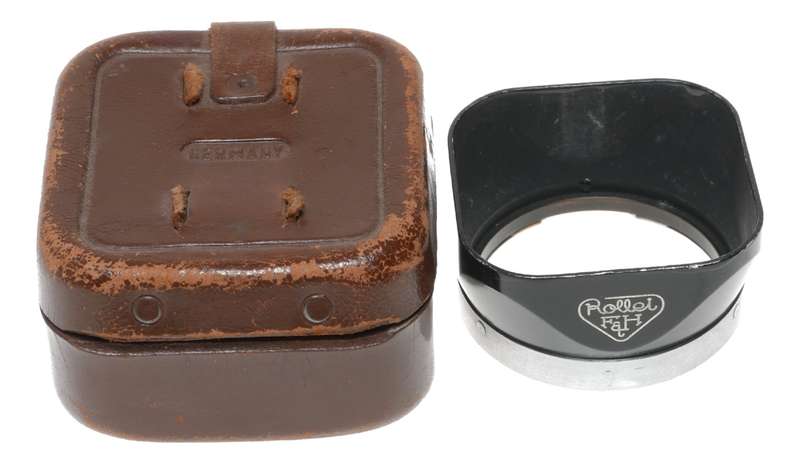 Rolleiflex TLR vintage film camera lens shade/hood accessorie bayonet mount