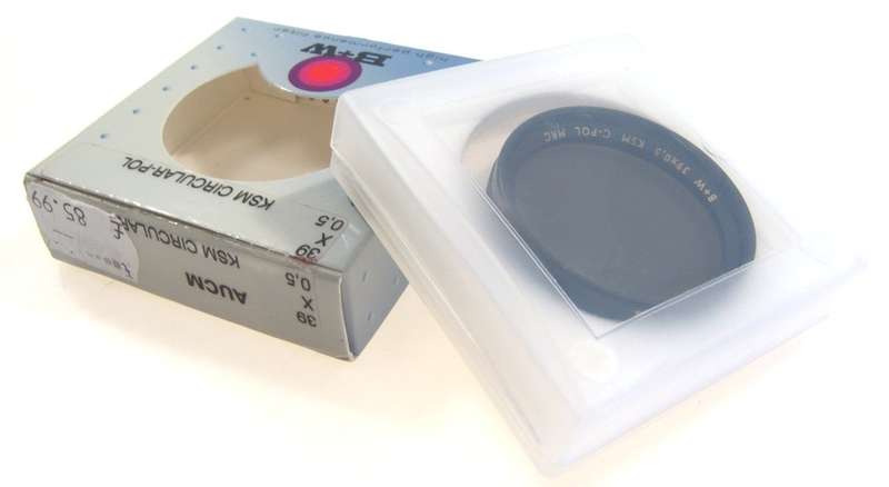 B+W HIGH PERFORMANCE FILTER KSM CIRCULAR POL 39 MRC FITS LEICA LENSES FOR M9 M8