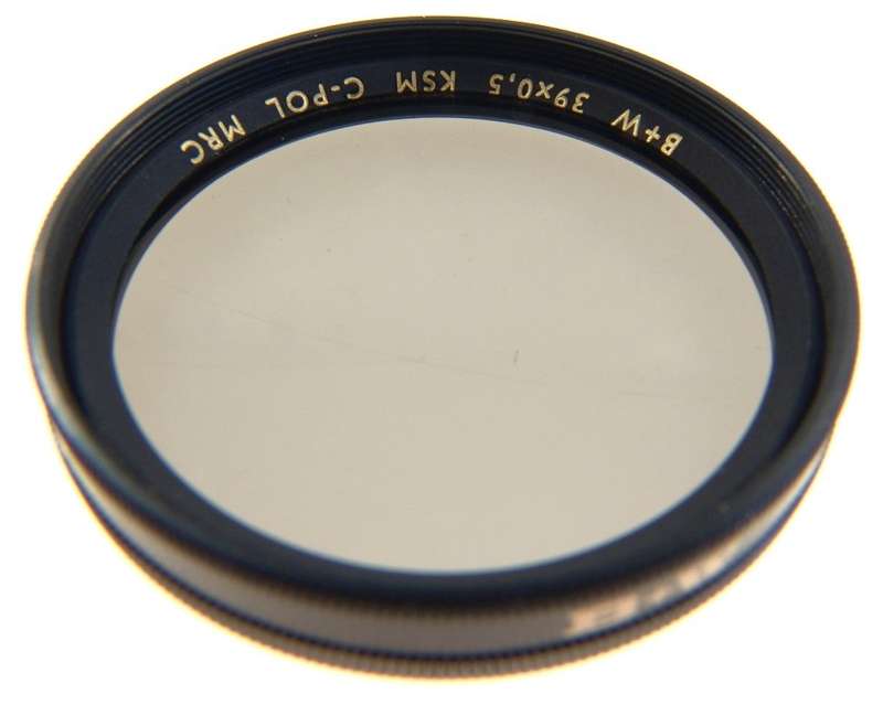 B+W HIGH PERFORMANCE FILTER KSM CIRCULAR POL 39 MRC FITS LEICA LENSES FOR M9 M8