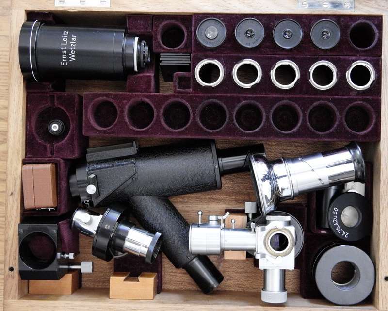 Leitz Panphot Biological Microscope photographic equipment kit rare light source