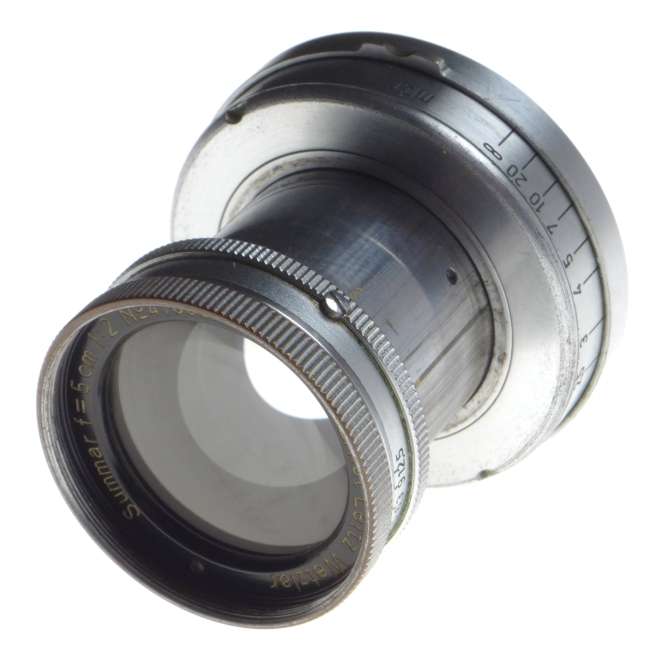 Leitz Summar f=5cm 1:2 Tropen Tropical RARE lens 2/50mm L39 LTM Leica III camera