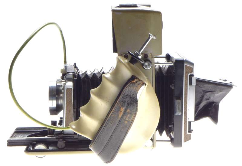 LINHOF Technika 70 Press vintage 6x9 camera 4 schneider lenses 3 roll backs used