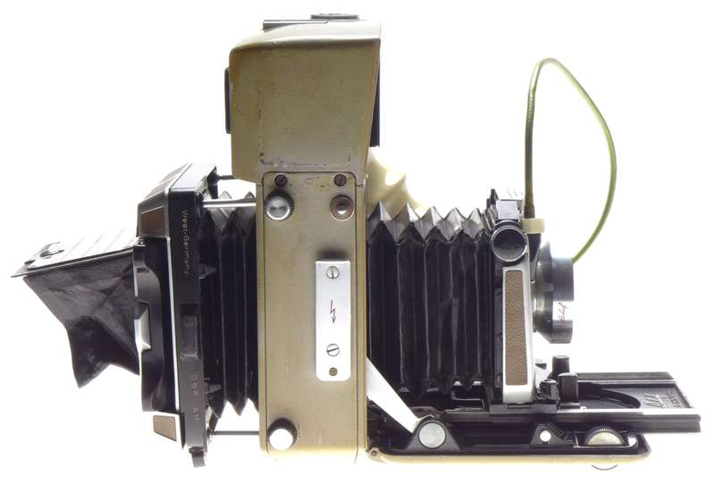 LINHOF Technika 70 Press vintage 6x9 camera 4 schneider lenses 3 roll backs used