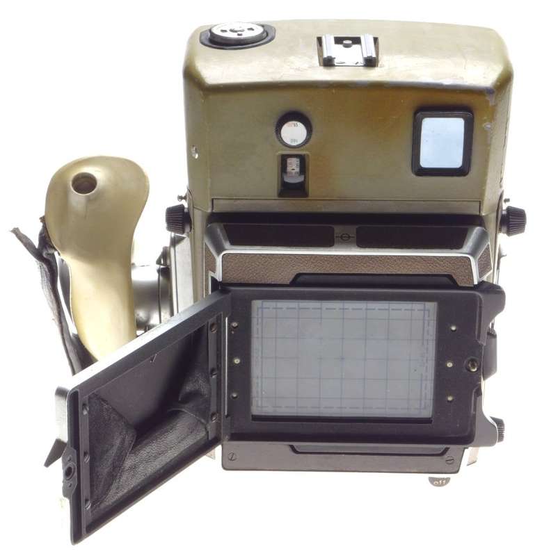 LINHOF Technika 70 Press vintage 6x9 camera 4 schneider lenses 3 roll backs used