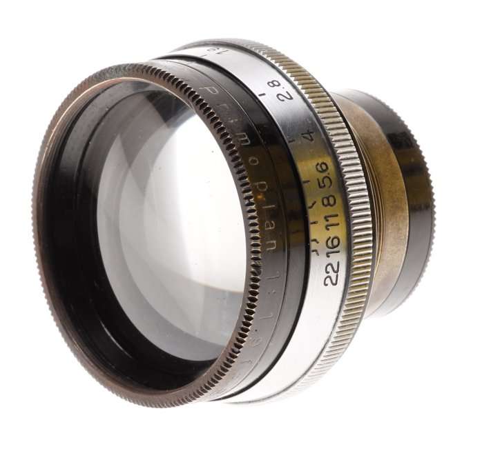 Exakta Night PRIMOPLAN 1.9/8cm Fast Vintage 1:1.9 f=80mm chrome camera lens rare