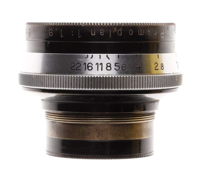 Exakta Night PRIMOPLAN 1.9/8cm Fast Vintage 1:1.9 f=80mm chrome camera lens rare
