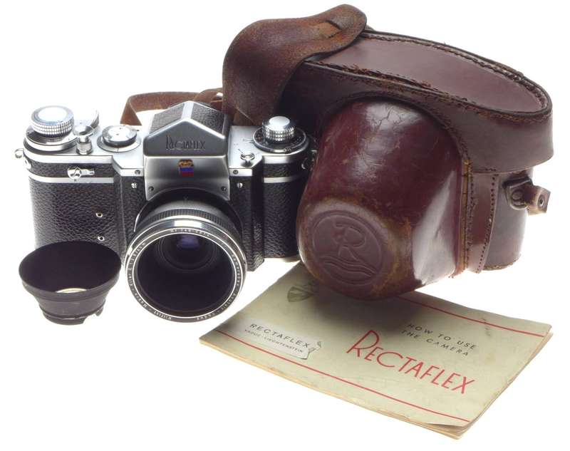RECTAFLEX Liechtenstein SLR VERY RARE VERSION Makro kilar 1:2.8/4cm lens cased