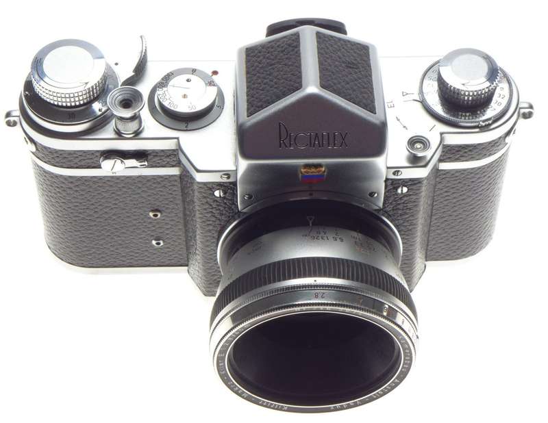 RECTAFLEX Liechtenstein SLR VERY RARE VERSION Makro kilar 1:2.8/4cm lens cased