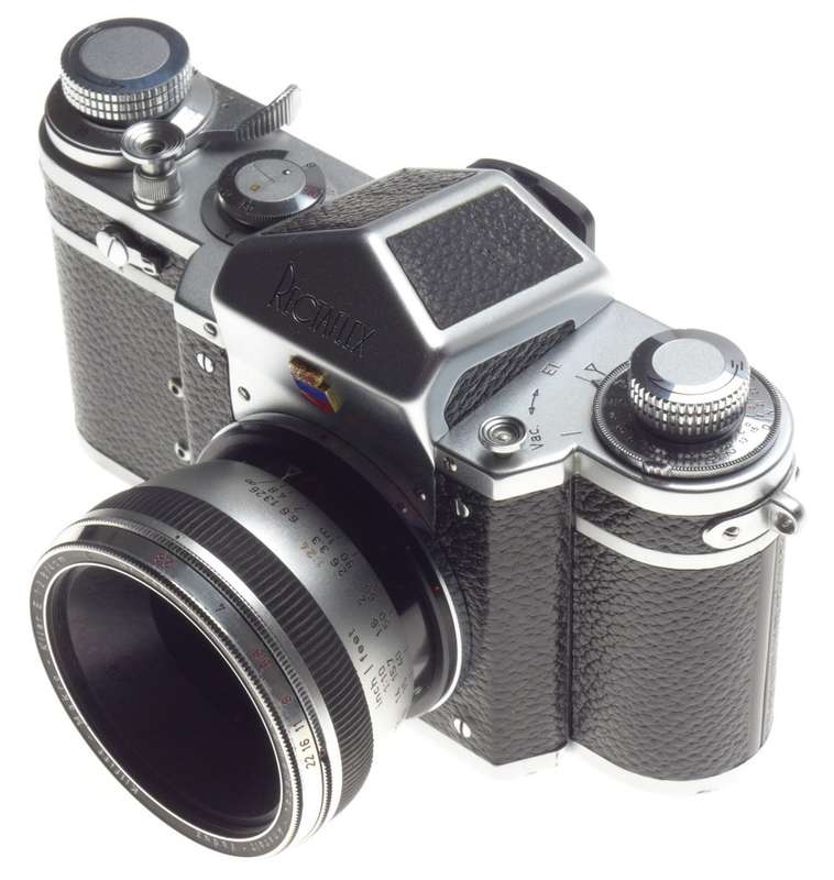 RECTAFLEX Liechtenstein SLR VERY RARE VERSION Makro kilar 1:2.8/4cm lens cased