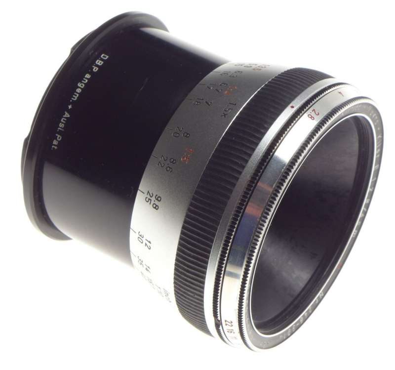 RECTAFLEX Liechtenstein SLR VERY RARE VERSION Makro kilar 1:2.8/4cm lens cased