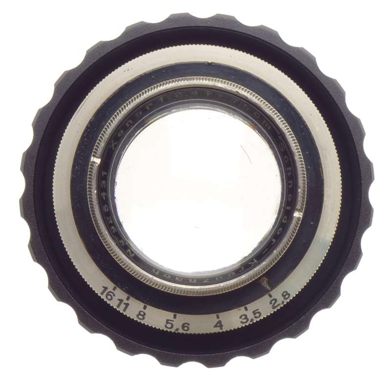 Schneider 2.8 f=7.5cm Xenar lens Leica M rangefinder coupled lens 2.8/75mm rare