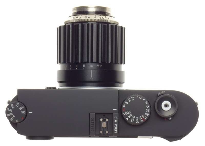 Schneider 2.8 f=7.5cm Xenar lens Leica M rangefinder coupled lens 2.8/75mm rare