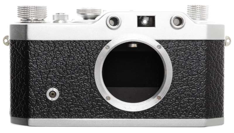 A.F.I.O.M. ITALY WEGA IIa VERY RARE LEICA COPY RANGEFINDER CAMERA TRIXAR 3.5/50