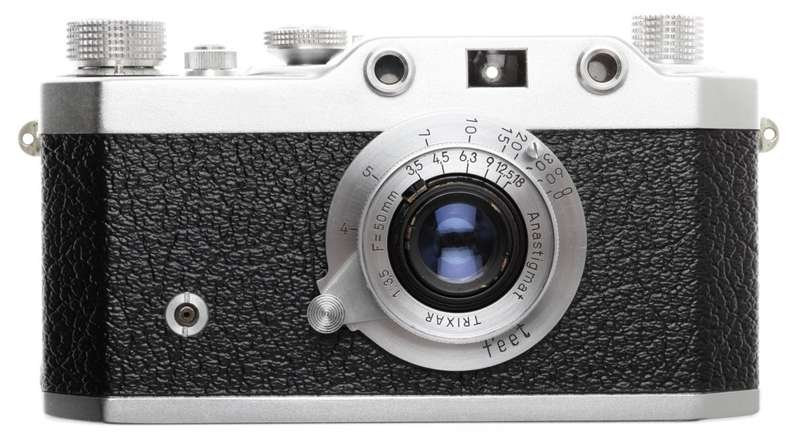 A.F.I.O.M. ITALY WEGA IIa VERY RARE LEICA COPY RANGEFINDER CAMERA TRIXAR 3.5/50