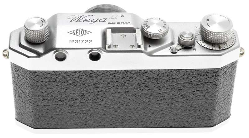 A.F.I.O.M. ITALY WEGA IIa VERY RARE LEICA COPY RANGEFINDER CAMERA TRIXAR 3.5/50