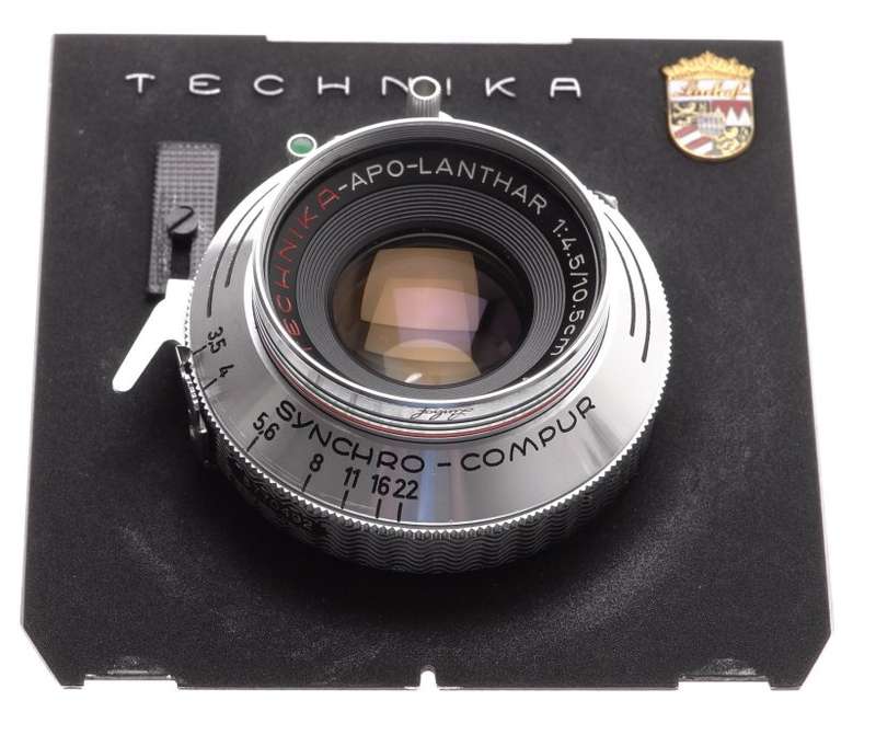 VOIGTLANDER TECHNIKA APO-LANTHAR MEGA RARE 10.5cm 1:4.5 LINHOF 6x9 LENS f=105mm