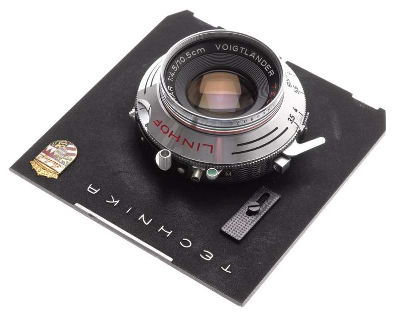 VOIGTLANDER TECHNIKA APO-LANTHAR MEGA RARE 10.5cm 1:4.5 LINHOF 6x9 LENS f=105mm