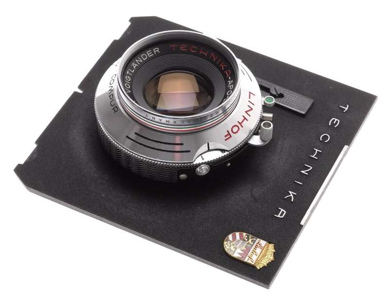 VOIGTLANDER TECHNIKA APO-LANTHAR MEGA RARE 10.5cm 1:4.5 LINHOF 6x9 LENS f=105mm
